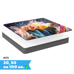 Mouse Pad Para Sublimação - Retangular 18x22cm