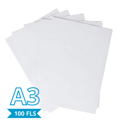 Papel Transfer Sublimático Para Tecido Power Film - A3 - 100 Folhas