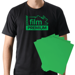 Power Film - Filme de Recorte Termocolante KIT 10 FOLHAS A4 ou A3 Escolha a cor  - Linha Premium 