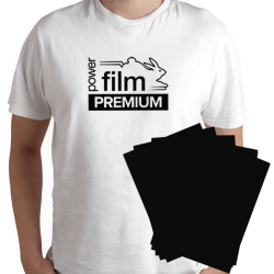 Power Film - Filme de Recorte Termocolante KIT 10 FOLHAS A4 ou A3 Escolha a cor  - Linha Premium 