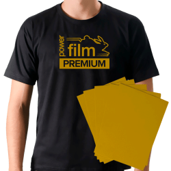 Power Film - Filme de Recorte Termocolante KIT 10 FOLHAS A4 ou A3 Escolha a cor  - Linha Premium 