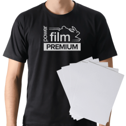 Power Film - Filme de Recorte Termocolante KIT 10 FOLHAS A4 ou A3 Escolha a cor  - Linha Premium 