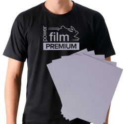 Power Film - Filme de Recorte Termocolante KIT 10 FOLHAS A4 ou A3 Escolha a cor  - Linha Premium 