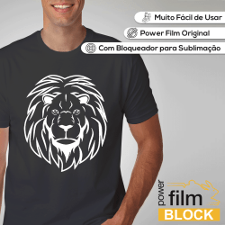 Power Film - Filme de Recorte Transferível Kit 10 Folhas A4 ou A3 - Escolha a Cor - Linha Premium BLOCK