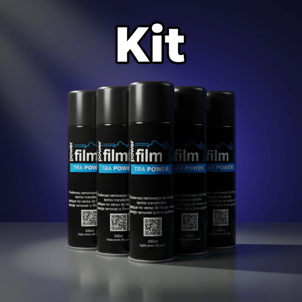 Power Film - Spray Removedor de Estampa e Transfer 300ml - Tira Power